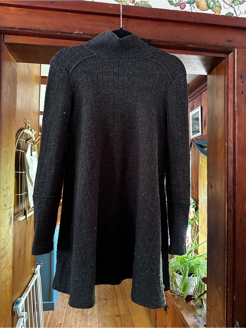 Forever 21 Charcoal Ribbed Knit Sweater